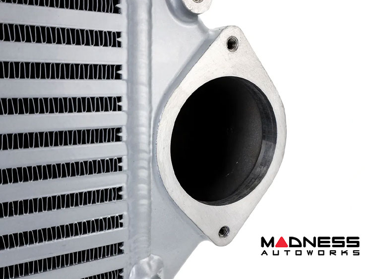 Ford Bronco Performance Intercooler Kit - 2.7L EcoBoost - Mishimoto - Black Pipes Silver Core